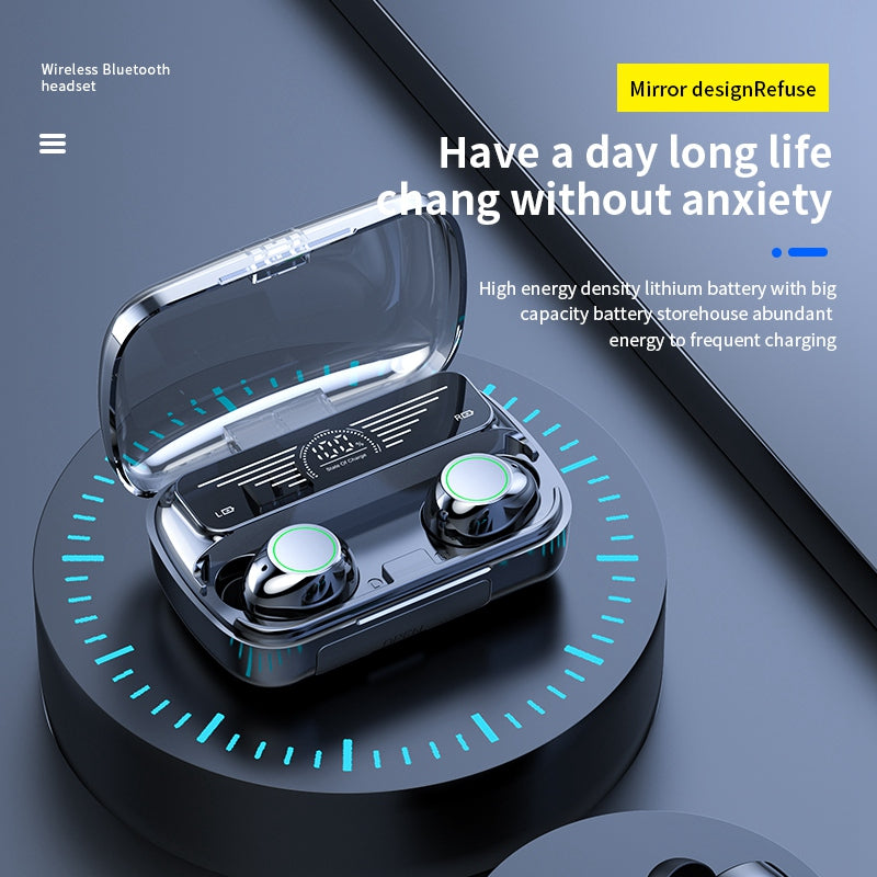BQ10 Bluetooth 5.3 Headset TWS In-Ear Headphones Intelligent Digital Display Touch Wireless Earbuds BQ10 Bluetooth 5.3 Headset TWS In-Ear Headphones Intelligent Digital Display Touch Wireless Earbuds